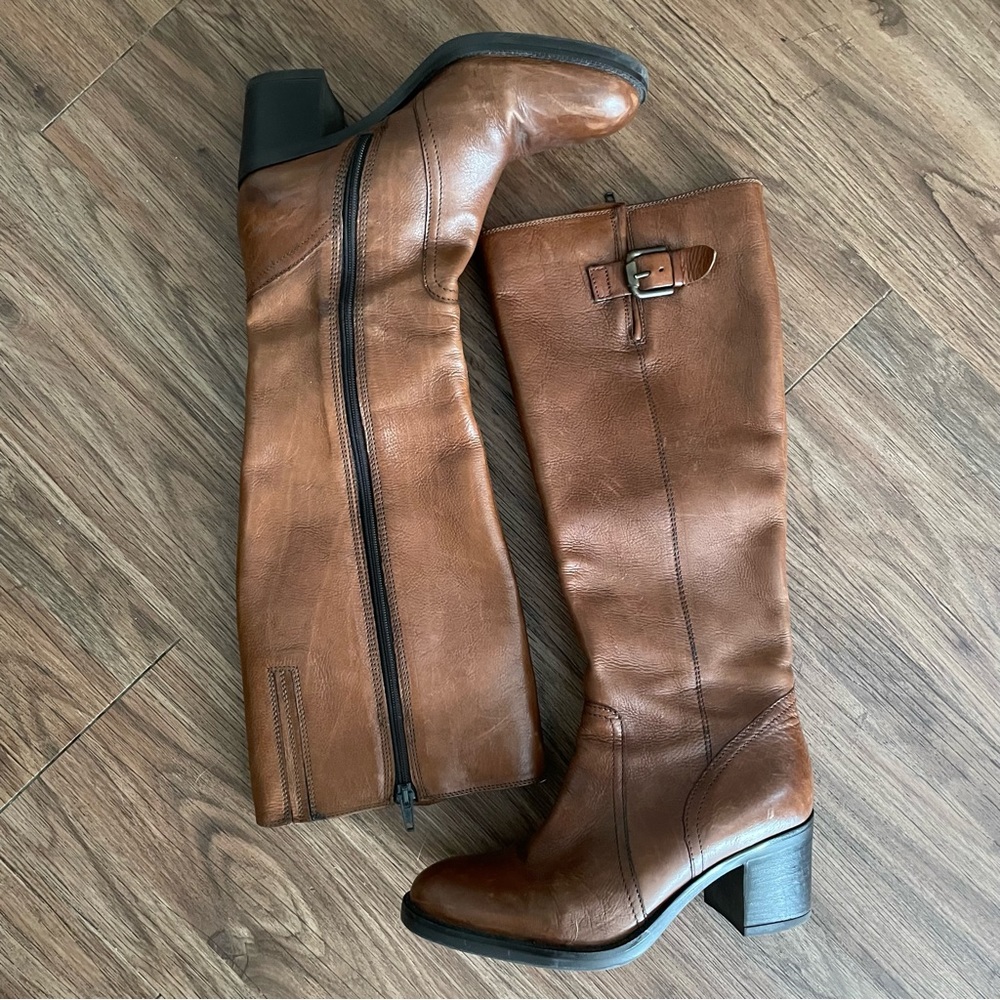 Clarks Leather Riding Boots